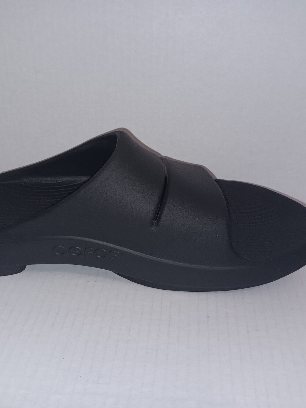 OOFOS OOAHH SLIDE SANDALS BLACK MEN'S SIZE 14 - Picture 6 of 12